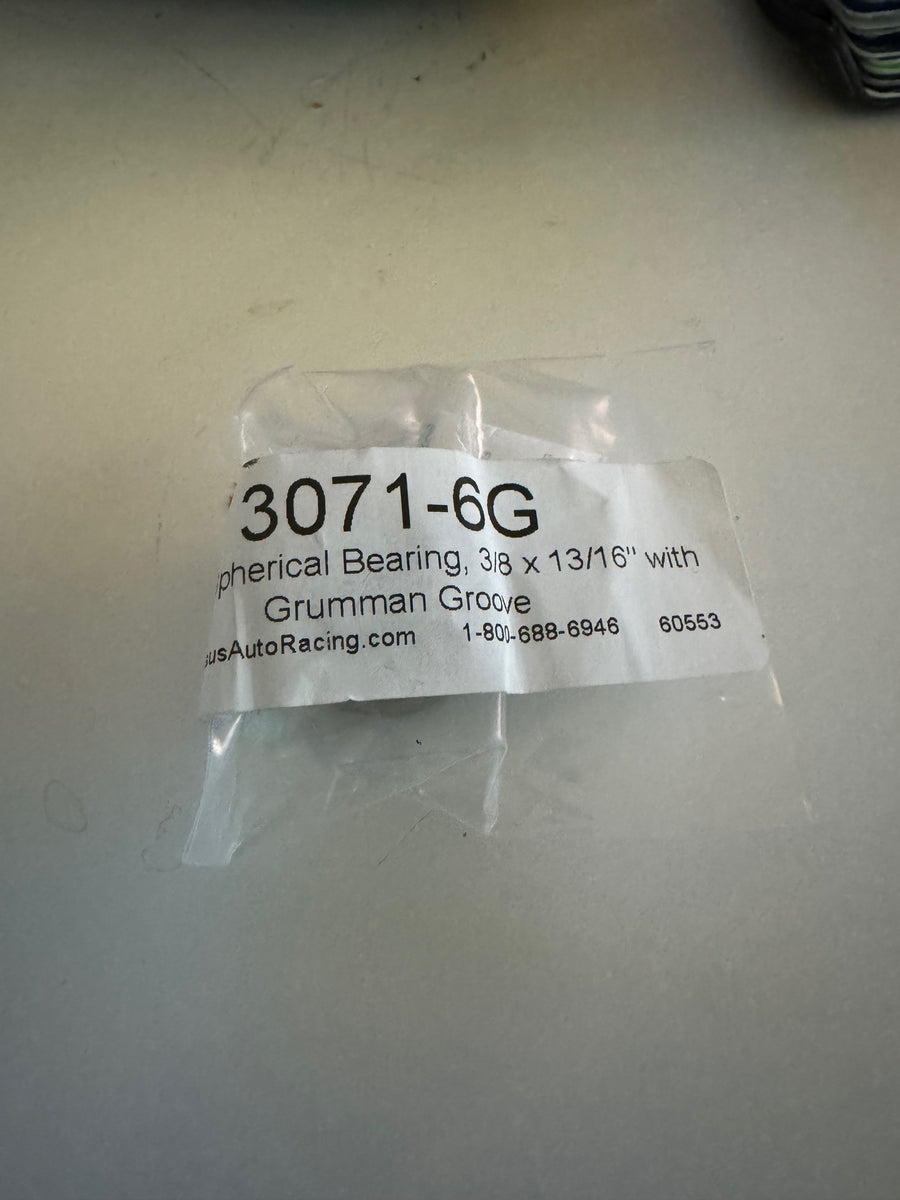 超熱 SHERICAL BORE 3/8 BEARING Teflon with GROOVE GRUMMAN WITH バレエ