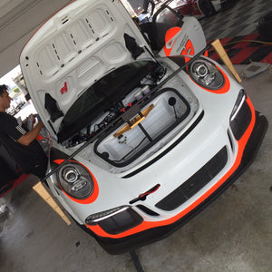 Porsche Cayman GT4 Clubsport  Car  Carbon Fiber Toe String Assembly