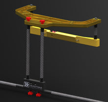 Load image into Gallery viewer, Porsche Cayman GT4 Clubsport Car Carbon Fiber Toe String Assembly