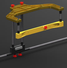 Load image into Gallery viewer, Porsche Cayman GT4 Clubsport Car Carbon Fiber Toe String Assembly