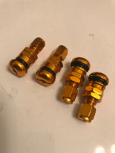Load image into Gallery viewer, Ray&#39;S  Aluminum Valve Stem Assy (Gold, Set Of 4 )
